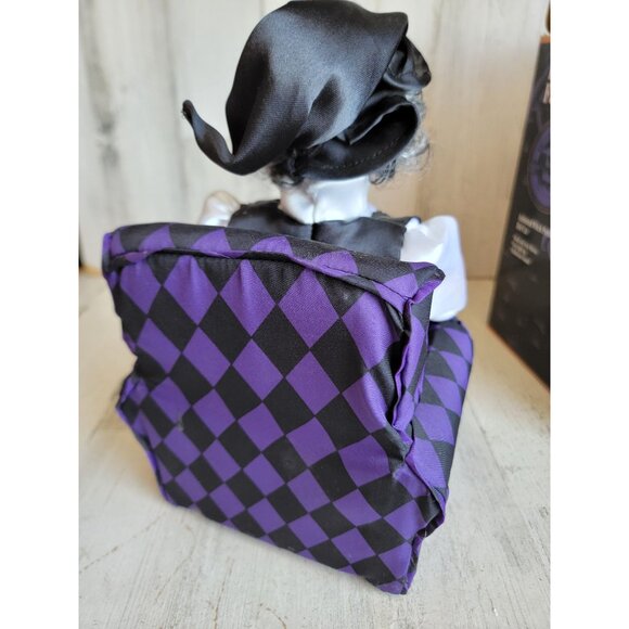 Gemmy AS IS animated witch petting cat Halloween prop decor - Picture 5 of 11